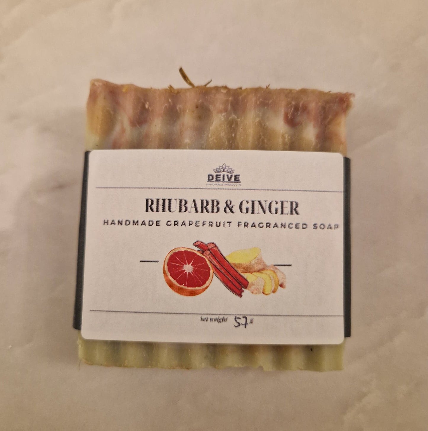 Deive Handmade Natural Artisan Fruit Soap gift set with Exfoliating Soap saver Bag, eco friendly vegan gift