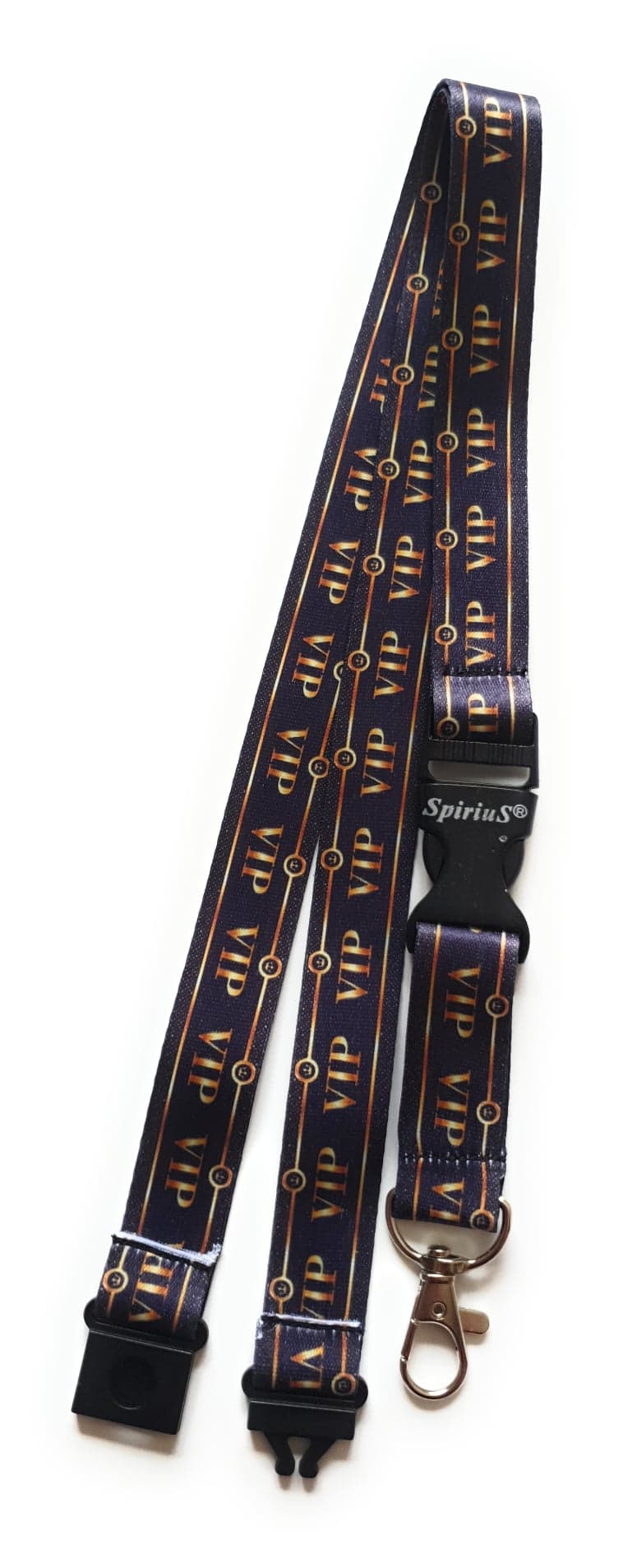 1 x SpiriuS VIP breakaway Lanyard neck strap for id badge holder