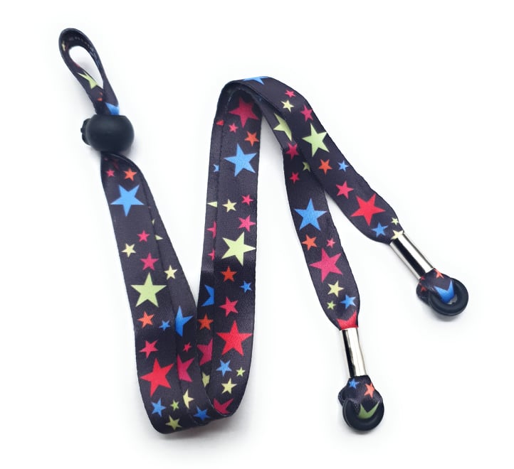 SpiriuS Glasses holder strap Lanyard Rainbow stars