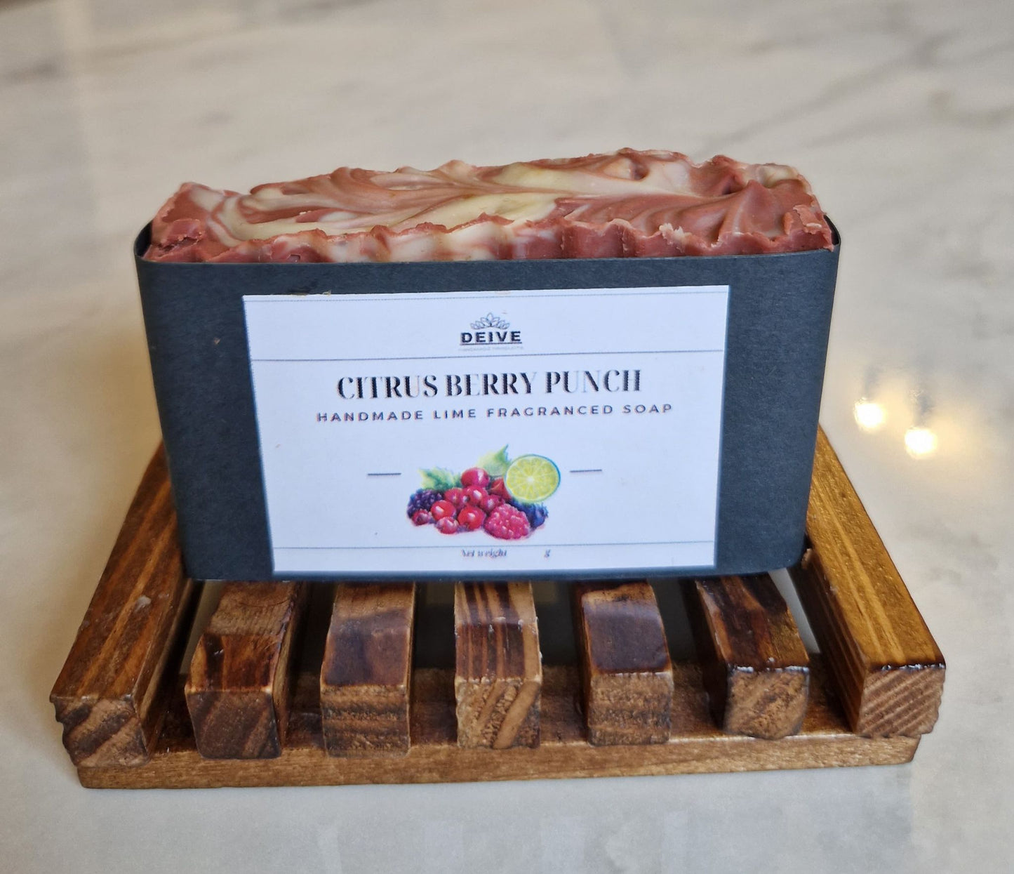 Deive Handmade Natural Artisan Fruit Soap bars fresh fruits vegan, eco friendly