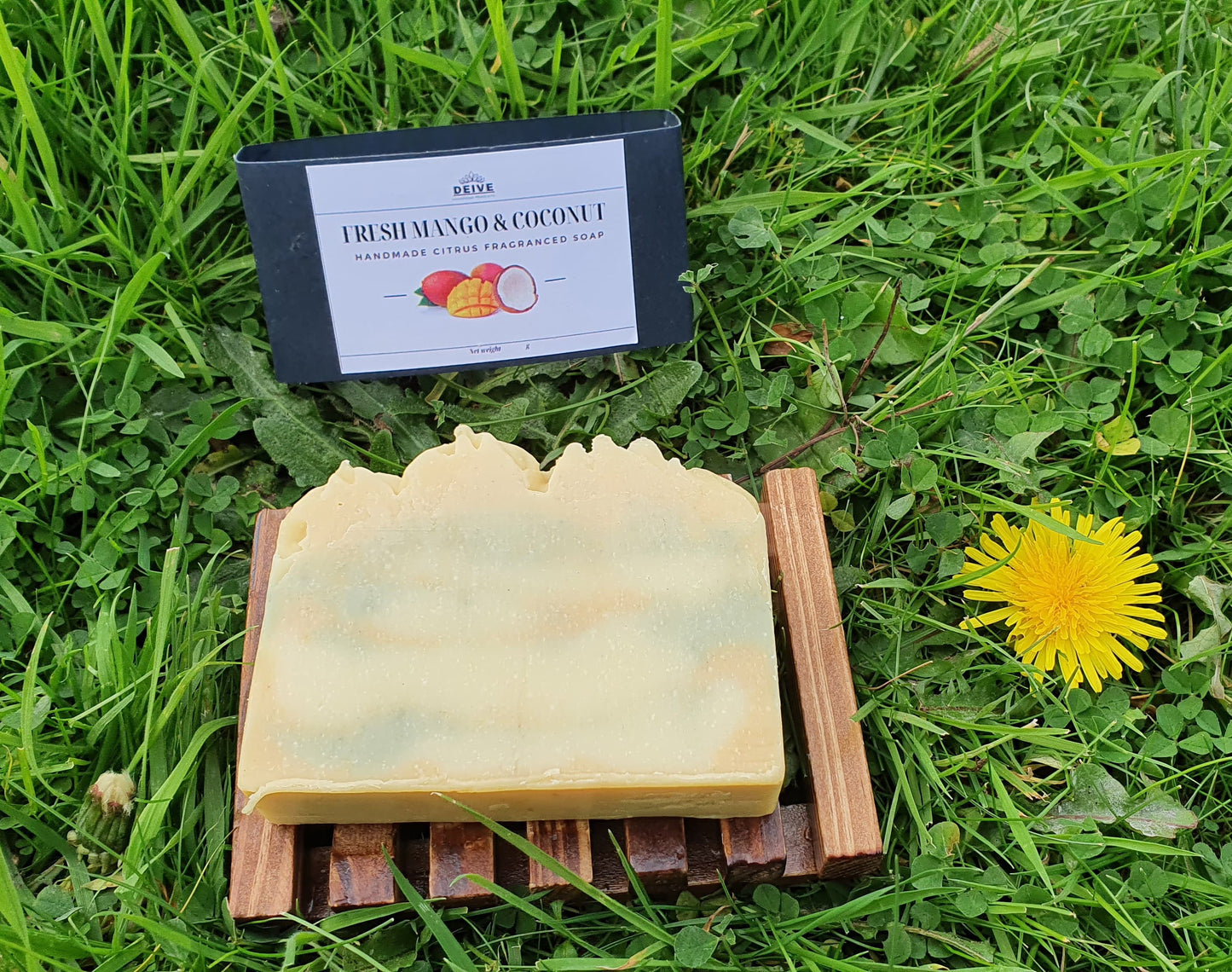 Deive Handmade Natural Artisan Fruit Soap bars fresh fruits vegan, eco friendly