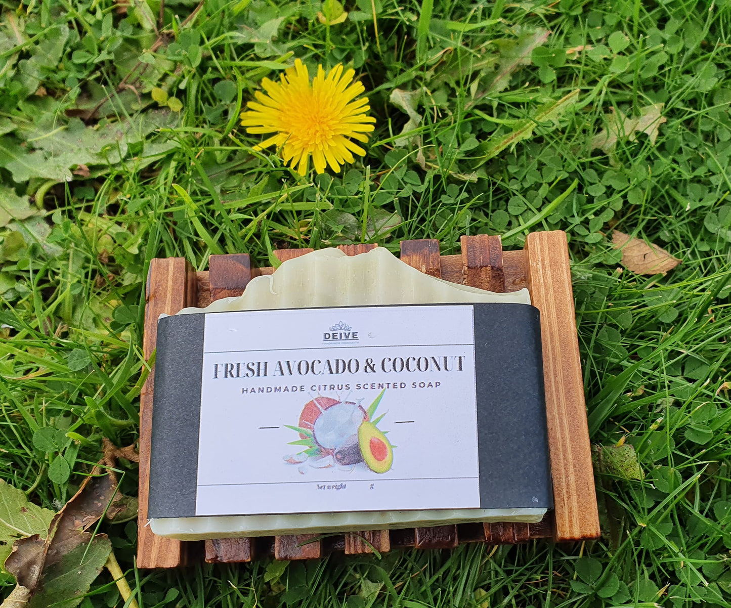 Deive Handmade Natural Artisan Fruit Soap bars fresh fruits vegan, eco friendly