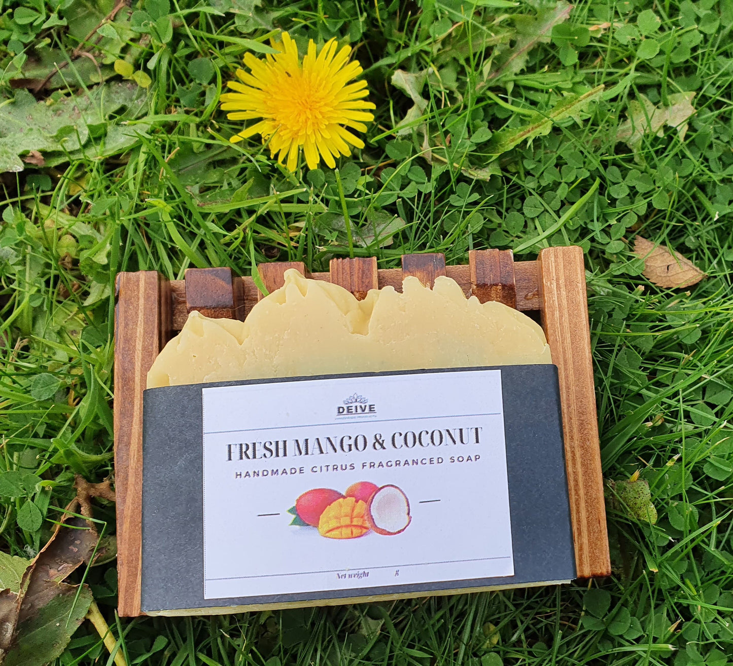 Deive Handmade Natural Artisan Fruit Soap bars fresh fruits vegan, eco friendly