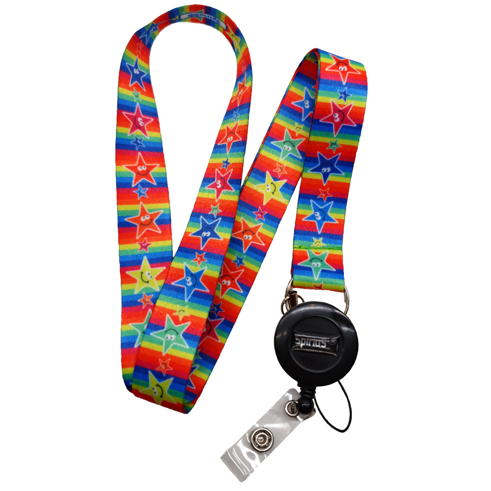 Lanyard Neck strap for ID card badge Holder with retractable reel