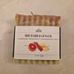 Deive Handmade Natural Artisan Fruit Soap gift set with Exfoliating Soap saver Bag, eco friendly vegan gift