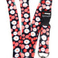 1 x SpiriuS Multi Daisies breakaway Lanyard neck strap + Double side badge holder