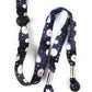 1 x SpiriuS Glasses holder strap Lanyard Daisies in Black