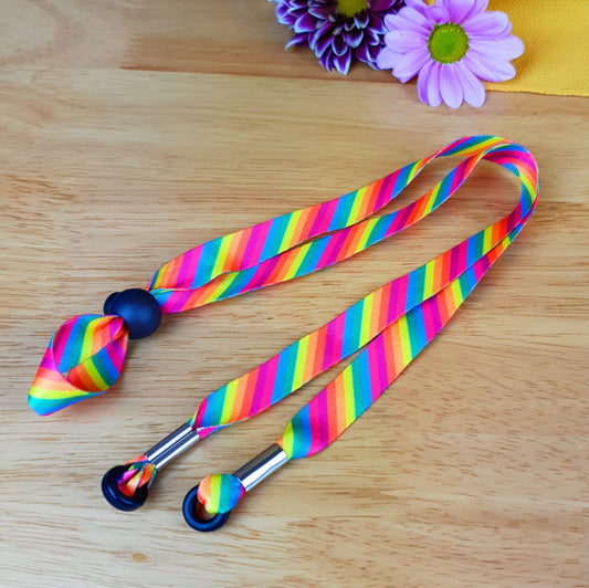 SpiriuS Glasses holder strap Lanyard Rainbow Stripes