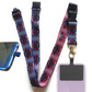 SpiriuS Phone Neck Lanyard Strap with sticky Universal Patch For any mobile phone, card holder I Love Gym