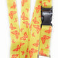 1 x SpiriuS Yellow Butterfly breakaway Lanyard neck strap for id badge holder
