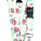 1 x SpiriuS Flowers red green breakaway Lanyard neck strap for id badge holder
