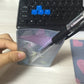 SpiriuS PINK blue FLOWERS breakaway Lanyard neck strap + unique id badge holder