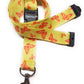 1 x SpiriuS Yellow Butterfly breakaway Lanyard neck strap + Clear plasic badge