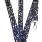 1 x SpiriuS Music Notes breakaway Lanyard neck strap + Clear plasic badge