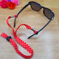 SpiriuS Glasses holder strap Lanyard Polka dot red