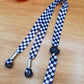 SpiriuS Glasses holder strap Lanyard Checker plaid