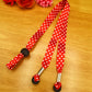 SpiriuS Glasses holder strap Lanyard Polka dot red