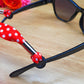 SpiriuS Glasses holder strap Lanyard Polka dot red