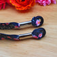SpiriuS Glasses holder strap Lanyard Flowers in black