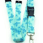 1 x SpiriuS GREEN BUTTERFLY breakaway Lanyard neck strap for id badge holder
