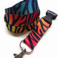 1 x SpiriuS RAINBOW ZEBRA breakaway Lanyard neck strap for id badge holder
