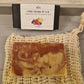 Handmade Natural Artisan 2 small Fruit Soaps gift set with Soap saver Bag eco friendly gift for Christmas Birthday