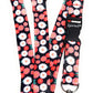 1 x SpiriuS Multi daisies breakaway Lanyard neck strap for id badge holder