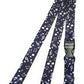 1 x SpiriuS Black & White Musical Note breakaway Lanyard neck strap for id badge holder