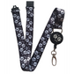 1x SpiriuS Lanyard with Animal Paw Retractable Reel ID Badge Holder with metal clip Keyring