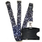 1 x SpiriuS Music Notes breakaway Lanyard neck strap + Double side badge holder