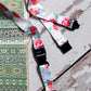 1 x SpiriuS Flowers in White breakaway Lanyard neck strap + Clear plasic badge