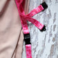 1 x SpiriuS Pink Butterflies breakaway Lanyard neck strap + clear waterproof badge badge holder