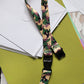 1 x SpiriuS Army Camouflage breakaway Lanyard neck strap + faux leather badges holder