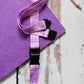 1 x SpiriuS Purple Butterfly breakaway Lanyard neck strap + Clear plasic badge