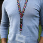 1 x SpiriuS Multi Hearts breakaway Lanyard neck strap + Clear plasic badge
