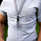 1 x SpiriuS Checker Plaid breakaway Lanyard neck strap + Clear plasic badge