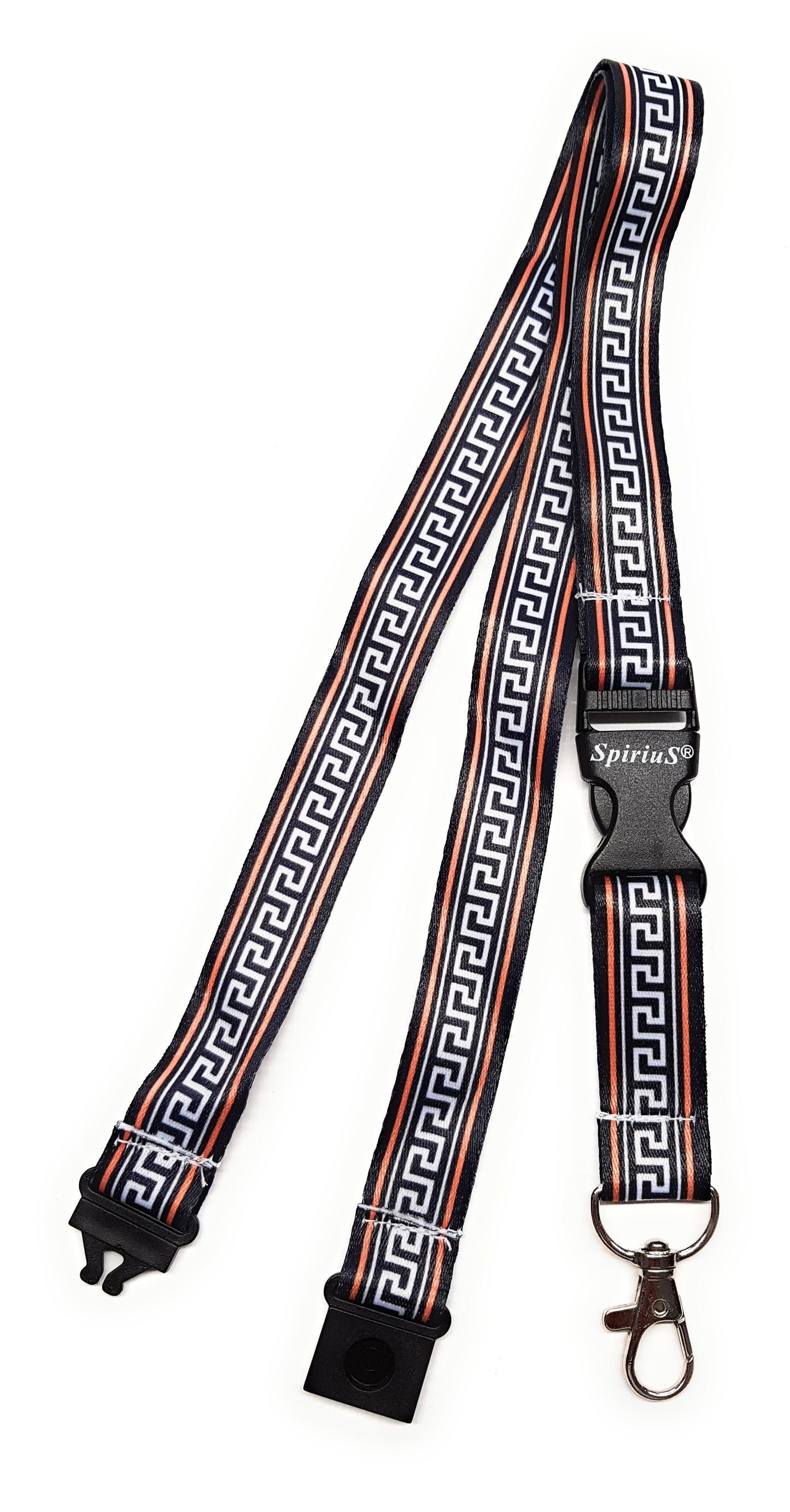 1 x SpiriuS Ancient breakaway Lanyard neck strap + Double side badge holder