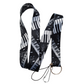 Lanyard Neck strap for ID card badge Holder with retractable reel Music notes