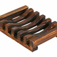 Soap dish rack Holder Plate Tray Natural Eco friendly Wooden Rack