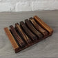 Soap dish rack Holder Plate Tray Natural Eco friendly Wooden Rack